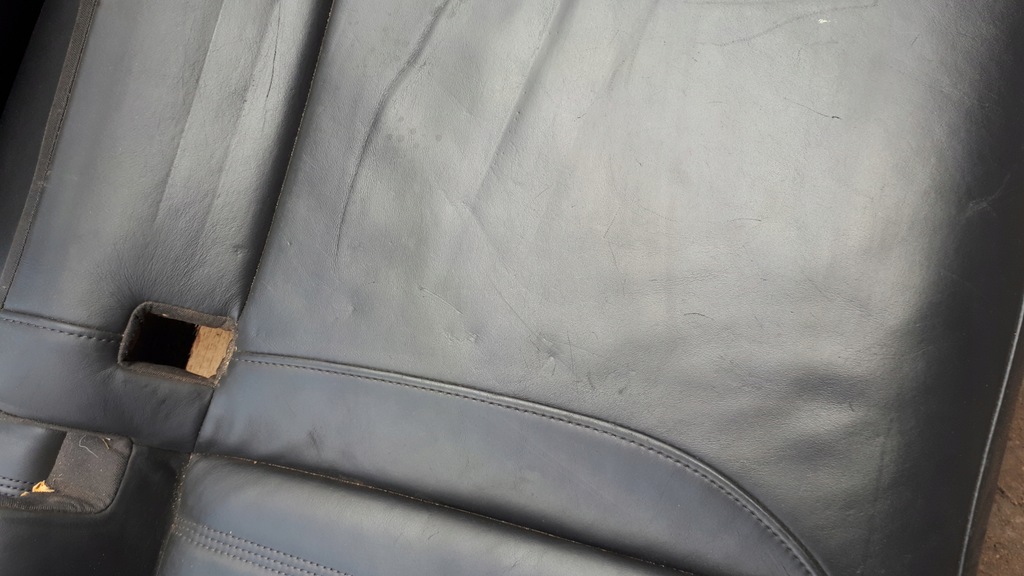 фото №10, A7 4g заднє сидіння спинка задня шкіра sline czarna