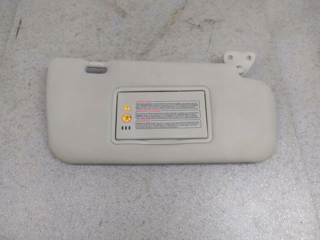 фото №1, Защита солнцезащитная правая nissan primera p12