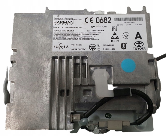 фото №1, Модуль навигации toyota prius plus auris 14-19