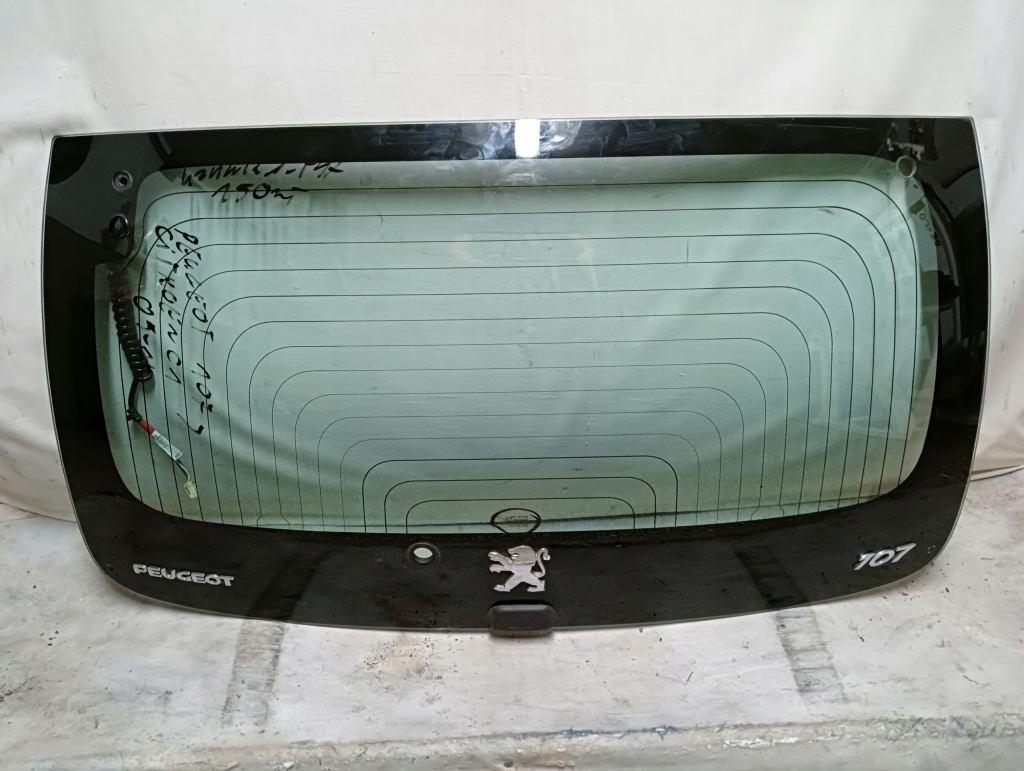 фото №1, Стекло задняя peugeot 107/ citroen c1 2005-2014