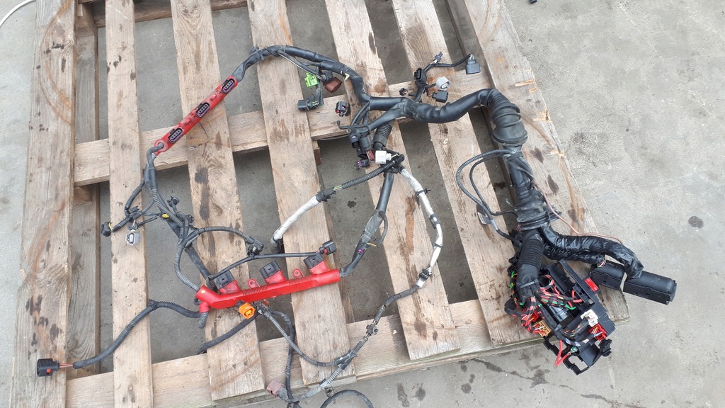 фото №16, S4 b8 lift электропроводка жгут двигателя 3.0 tfsi s5