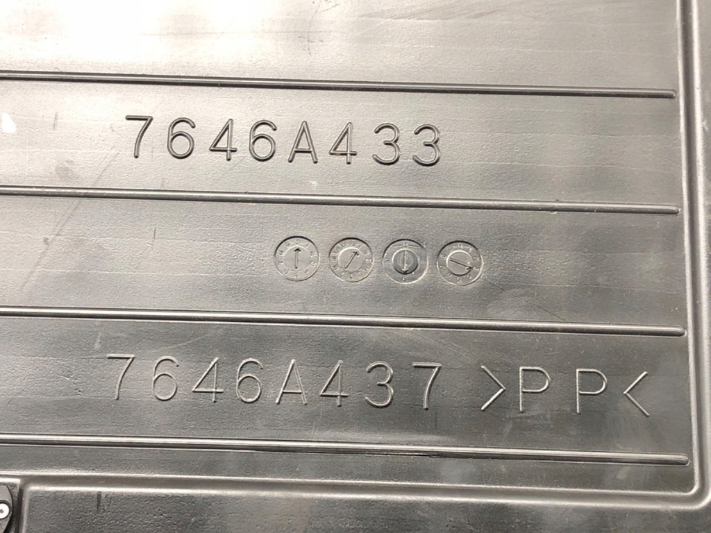 фото №5, Обшивка багажника mitsubishi outlander iii suv 7646a433 пол