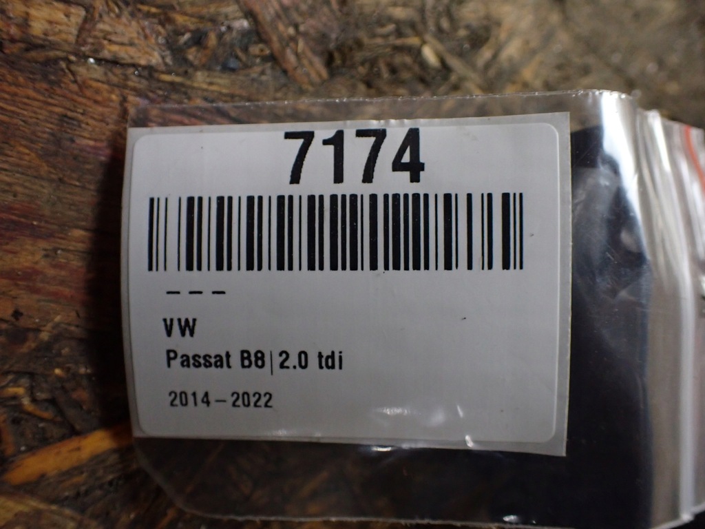 фото №7, Защита заглушка isofix vw passat b8 sedan 2016 2.0 dsg eu 3g0887233a 7174