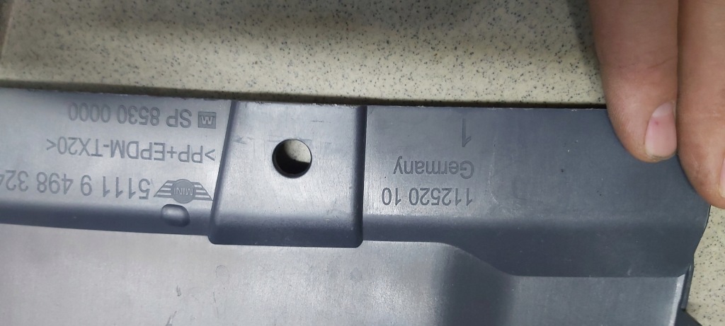 Mini countryman f60 s 20- накладка бампера перед передняя 9498324 nowa Цена