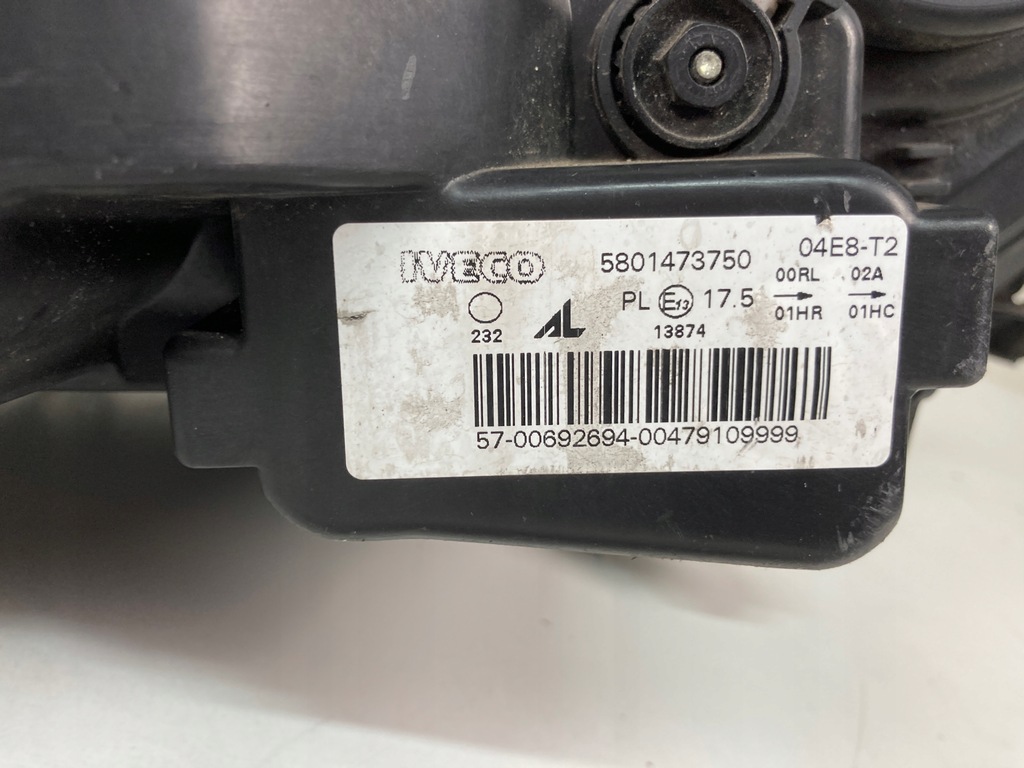 фото №12, Лампа левая передняя iveco daily iv