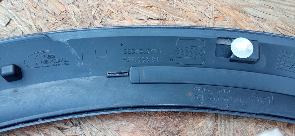 фото №13, Cupra formentor 19- молдинг накладка крила лівий задня 5ff853817h