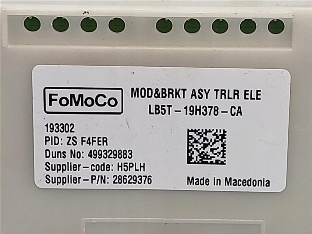 фото №2, Модуль фаркоп ford explorer vi lb5t-19h378-ca 2019-