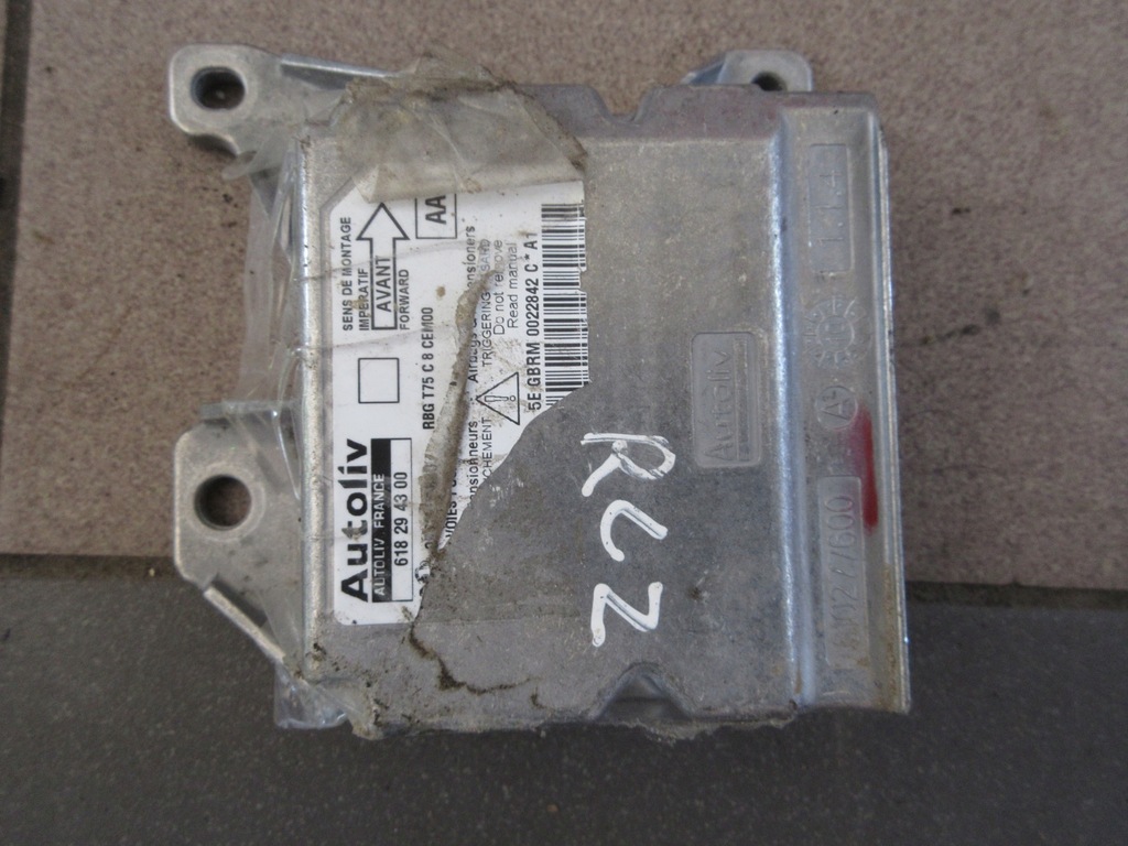 фото №1, Модуль блок управления подушек подушка безопасности peugeot rcz