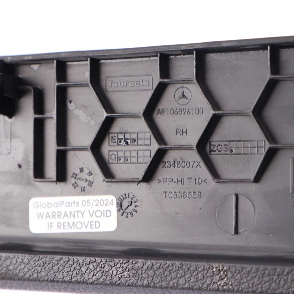 фото №9, Mercedes w907 w910 захист молдинг заглушка панелі приладової панелі a9106896100