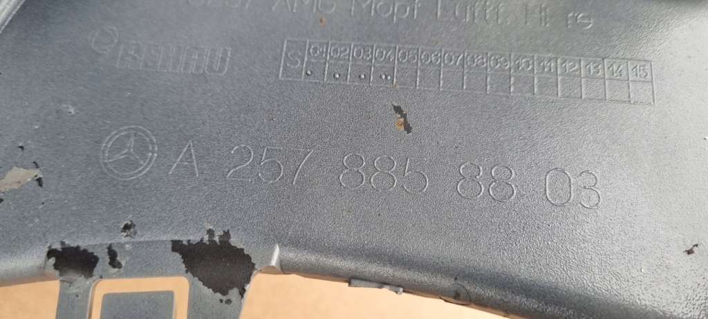 Cls 257 рестайлинг  amg 21- бампер перед оригинал a063 с Разборки