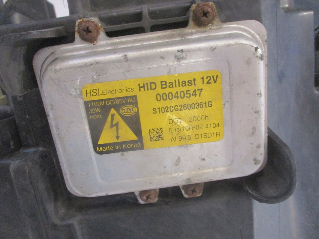 фото №9, Лампа фара лівий opel antara lift ксенон оригінал