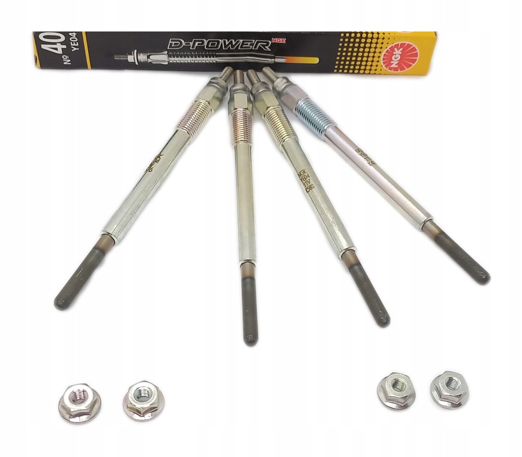 фото №1, 4x свечи зажигания накаливания ford fiesta focus ii fiesta c-max berlingo partner mazda 3