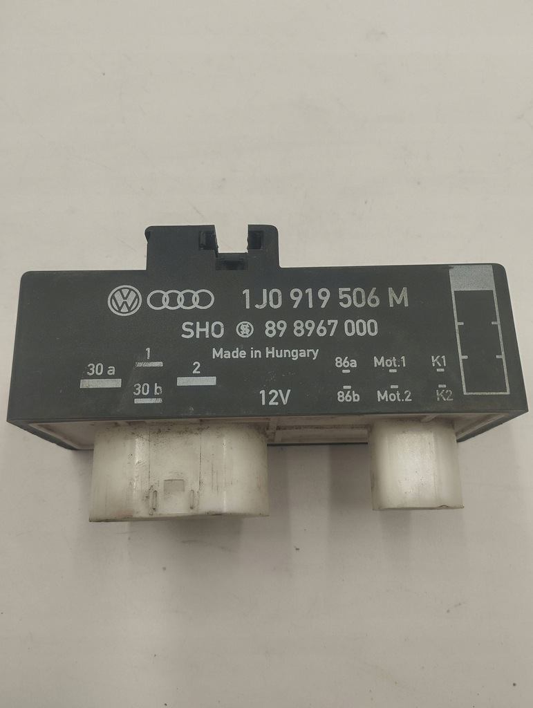 фото №5, Skoda fabia mk1 6y блок керування / модуль вентиляторів 1j0919506m