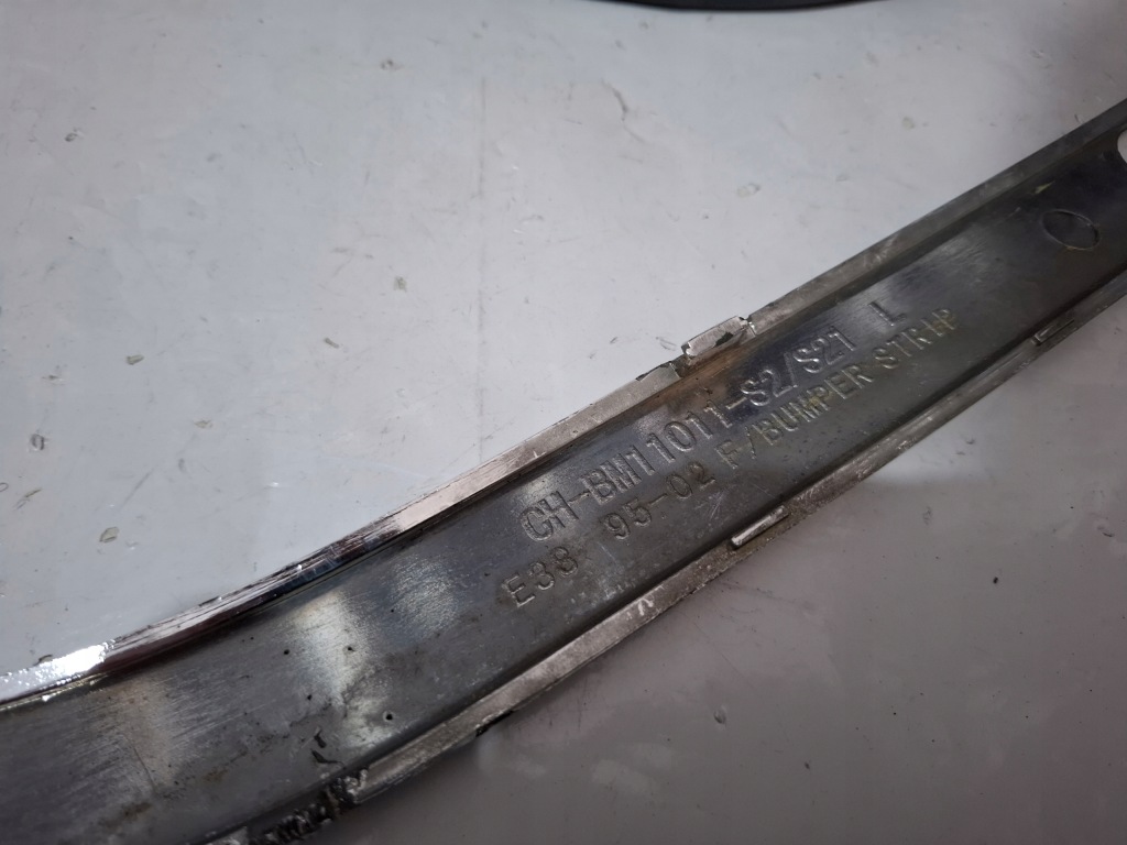 Купити Bmw 7 e38 дорестайлінг  молдинг хром ксенон омивач ліва лівий оригінальний номер