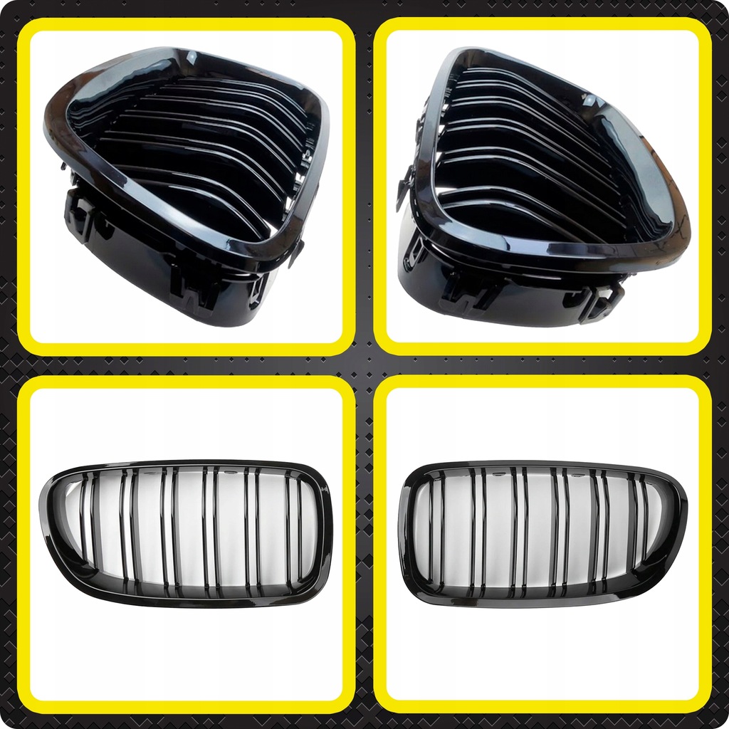 фото №10, Решітки радіатора решітка радіатора решітка радіатора чорний блиск do bmw f10 f11 m5 mpower sedan kombi