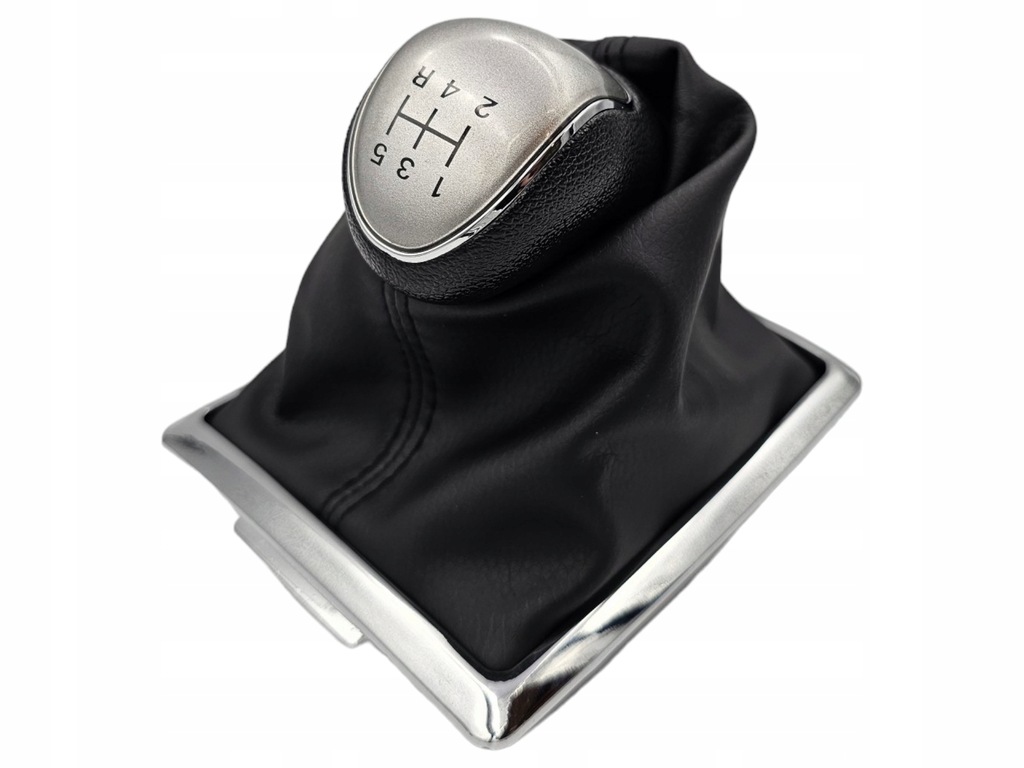 фото №11, Ручка чехол переключения передач ford focus ii ford fiesta vii 5 передач silver