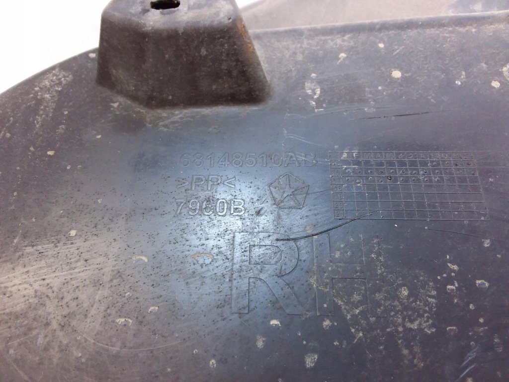 фото №5, Dodge ram 1500 iv підкрилок пластиковий задні праве