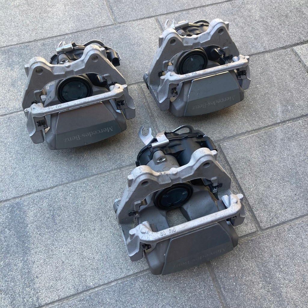 фото №14, Mercedes s-klasa w223 суппорт тормозной с двигатель левый задняя 360x26