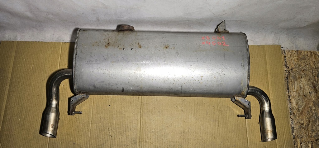 фото №1, Выхлоп гаситель bmw x3 g01 8672212