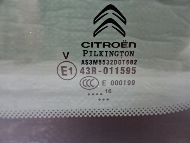 фото №6, Citroen c4 cactus стекло дверь правая задних задняя as3 2016