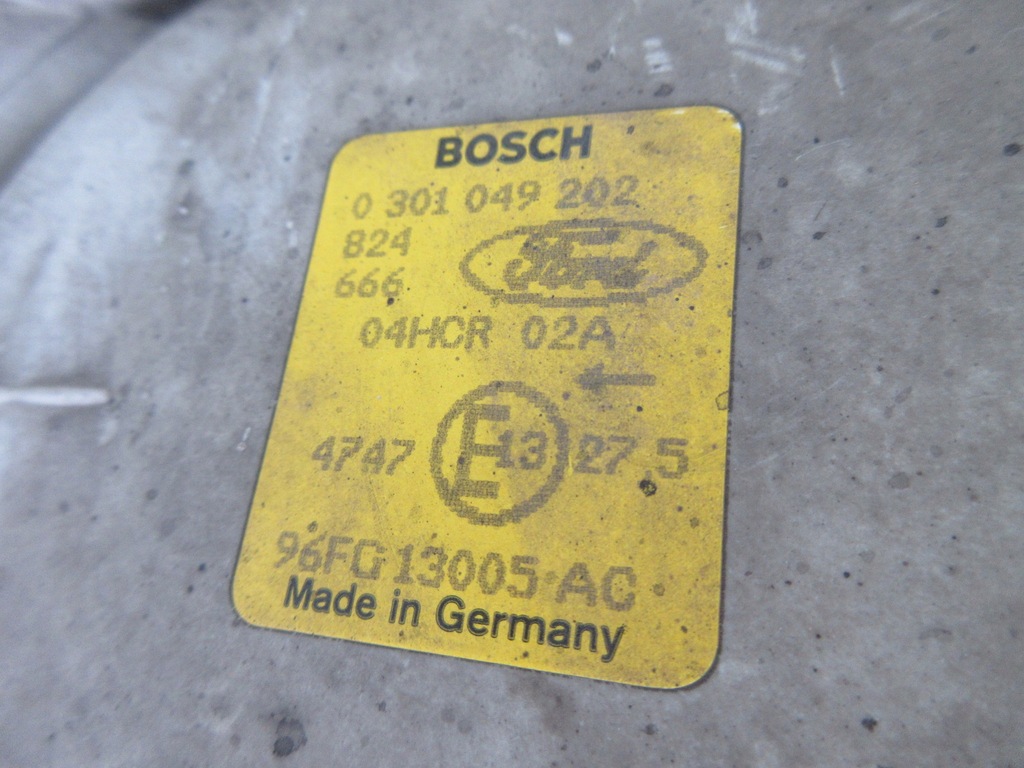 фото №11, Фара правый лампа ford fiesta mk4 96fg13005ac