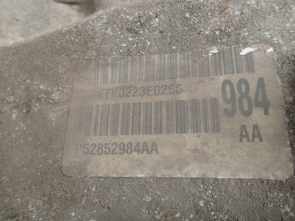 фото №6, Jeep cherokee kj liberty 2.8 crd коробка передач передач 984aa