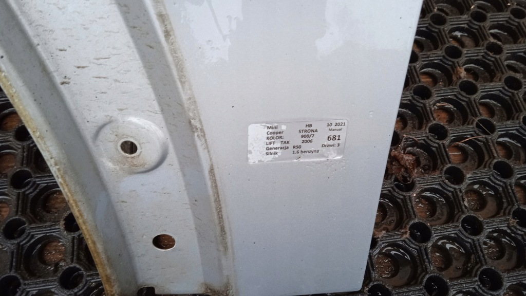 фото №6, Mini cooper r50 fl крыло перед левый 900/7