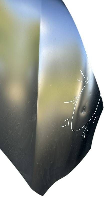 фото №11, Mercedes eqe w295 24r крышка передняя капот двигателя a2958807900 czarna mat