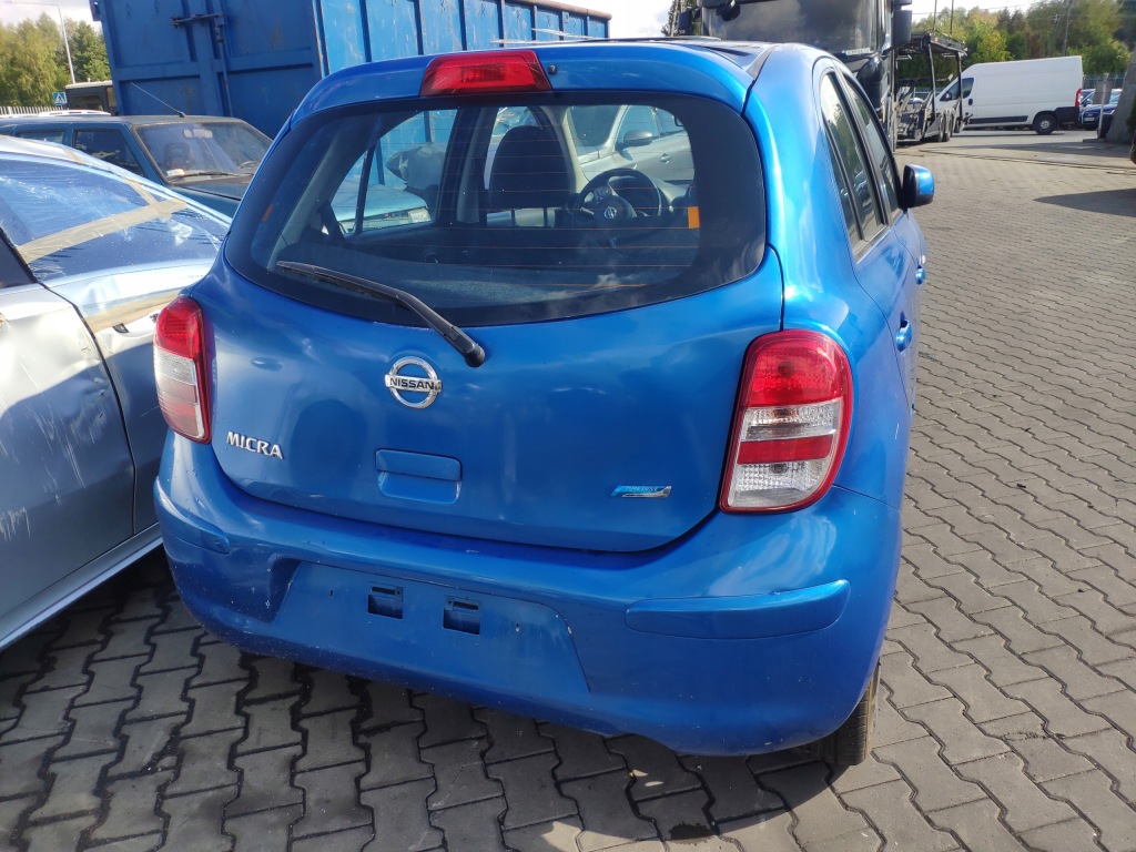 фото №15, Nissan micra k13 iv четверть крыло задняя порог правый 5b1