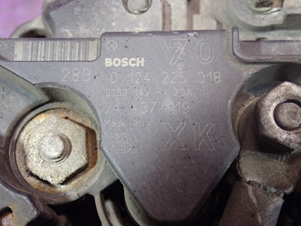 фото №6, Opel corsa c 00-03 1.0 генератор 24437119 0124225018