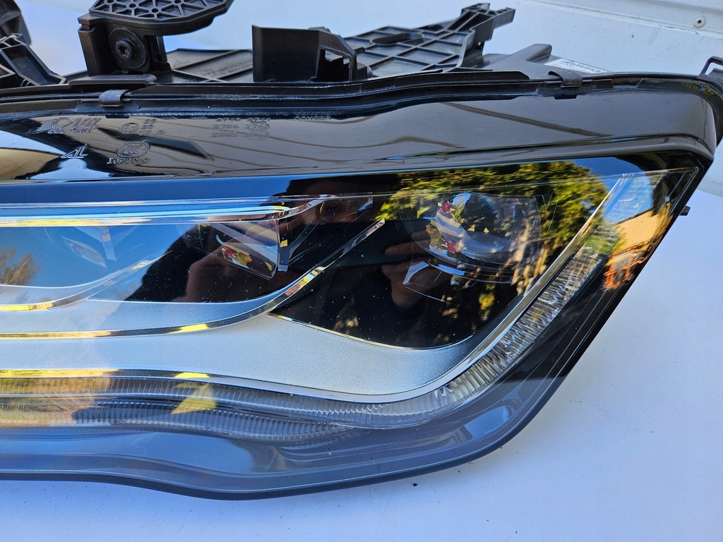 фото №13, Лампа левая full led фара левый audi a7 c7 4g usa 11-15 комплектная ideał
