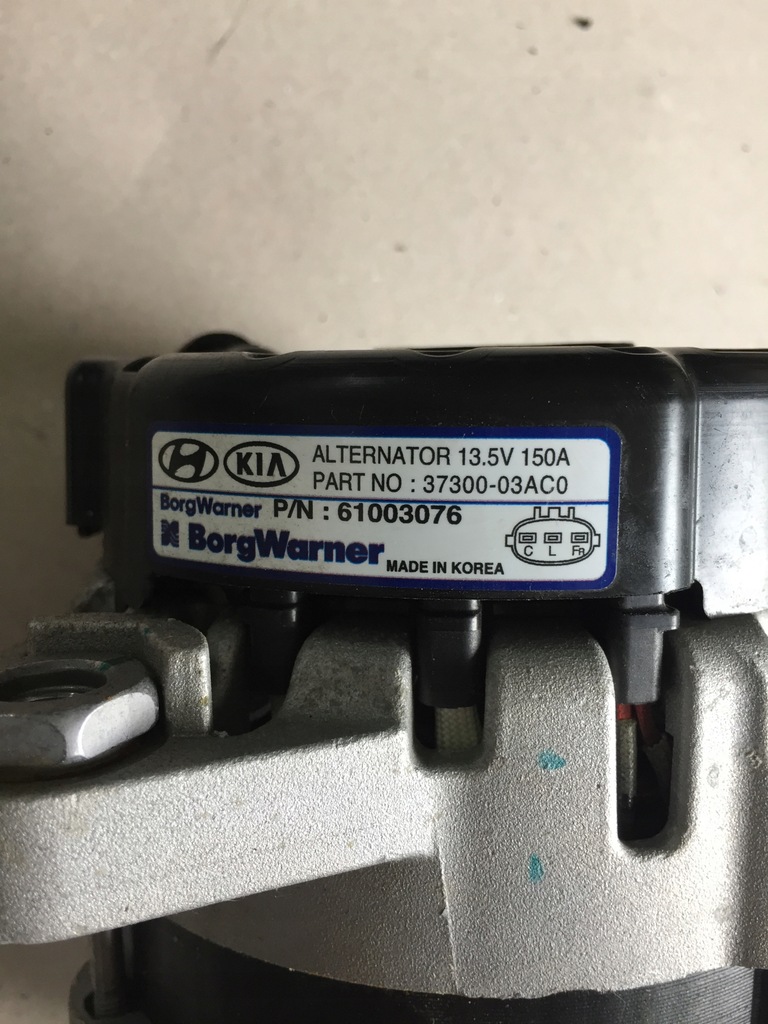 фото №7, Kia ceed iii 18- 1.4 t-gdi генератор 150a