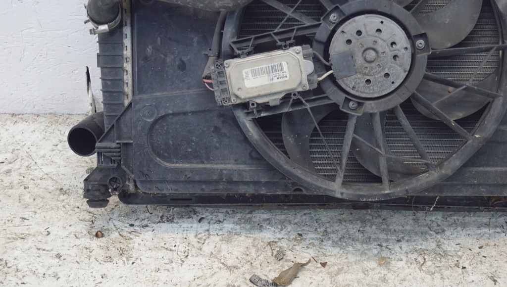 фото №15, Volvo v50 s40 комплект радиатор вентилятор