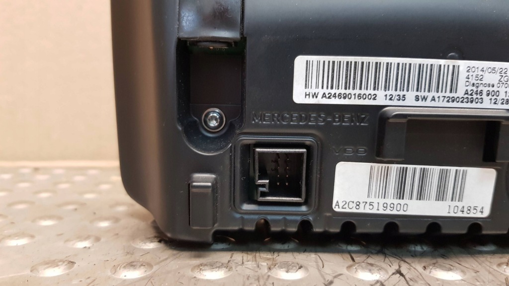 фото №3, Дисплей екран радіо навігації a1729023903 mercedes slk r172 w176 w246