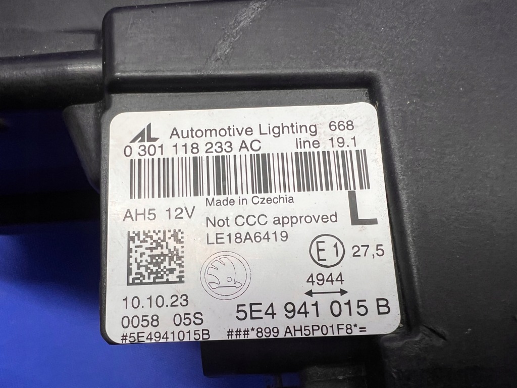 Skoda octavia iv фара crystal full led лівий перед 5e4941015b Зі Шроту