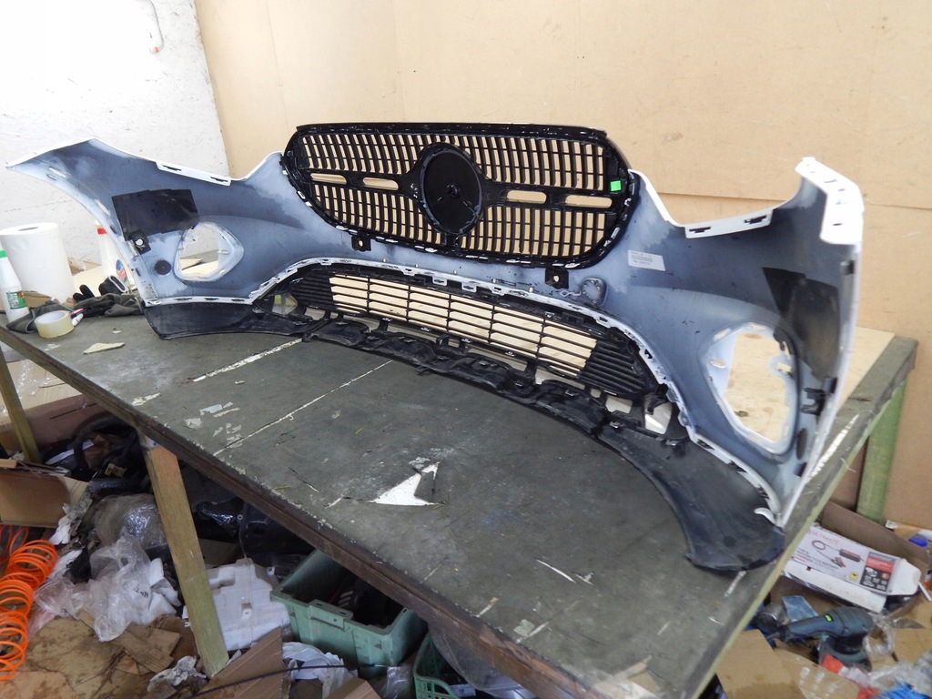 фото №16, Mercedes glc w254 x254 бампер перед передний оригинал europa