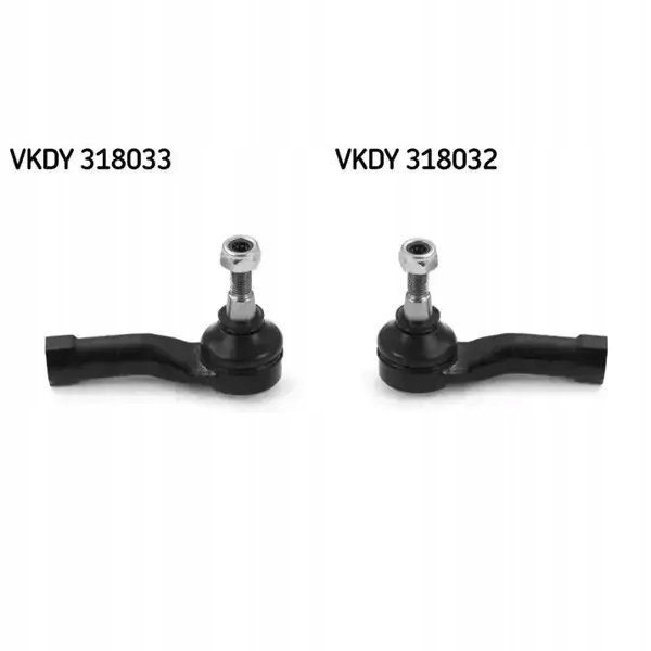 фото №1, 2x насадки тяга рулевой skf перед l+p do renault, smart forfour