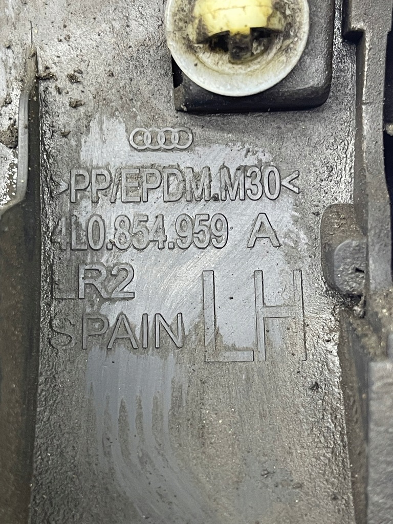 фото №8, Audi q7 4l молдинг накладка защита порог крыла левый перед