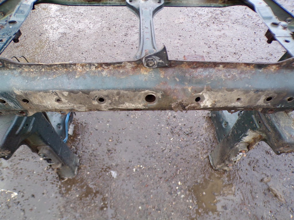 фото №11, Subaru forester sg ii pas передний лонжерон панель фары балка 2c6 зелёный