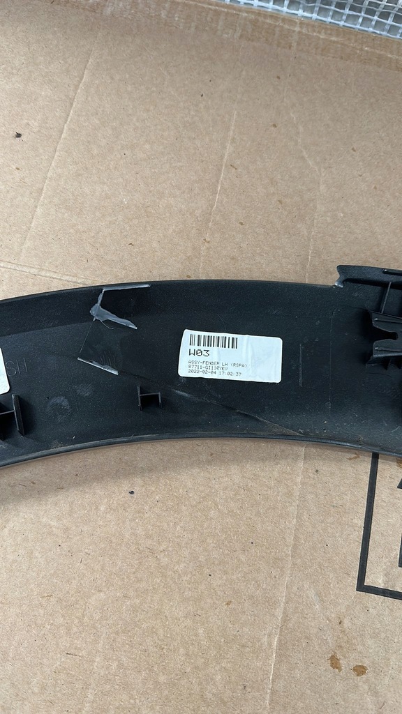 фото №5, Hyundai ioniq 5 2021-молдинг na крыло левая передняя