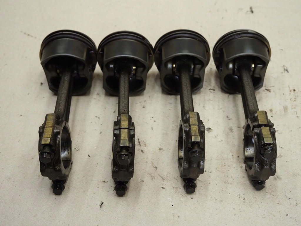 фото №12, Поршень шатун 1.2 8v fiat ka mk2 panda punto