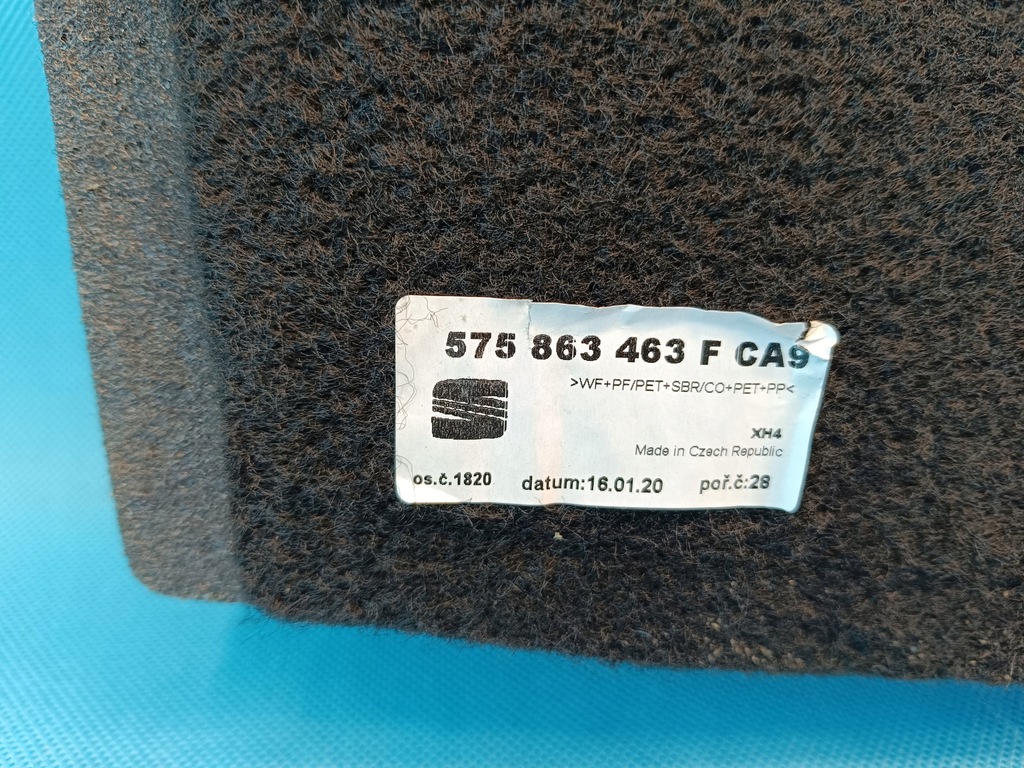 фото №11, Skoda karoq 2020r 1,5 tsi пол обшивка обивка багажника 575863463f