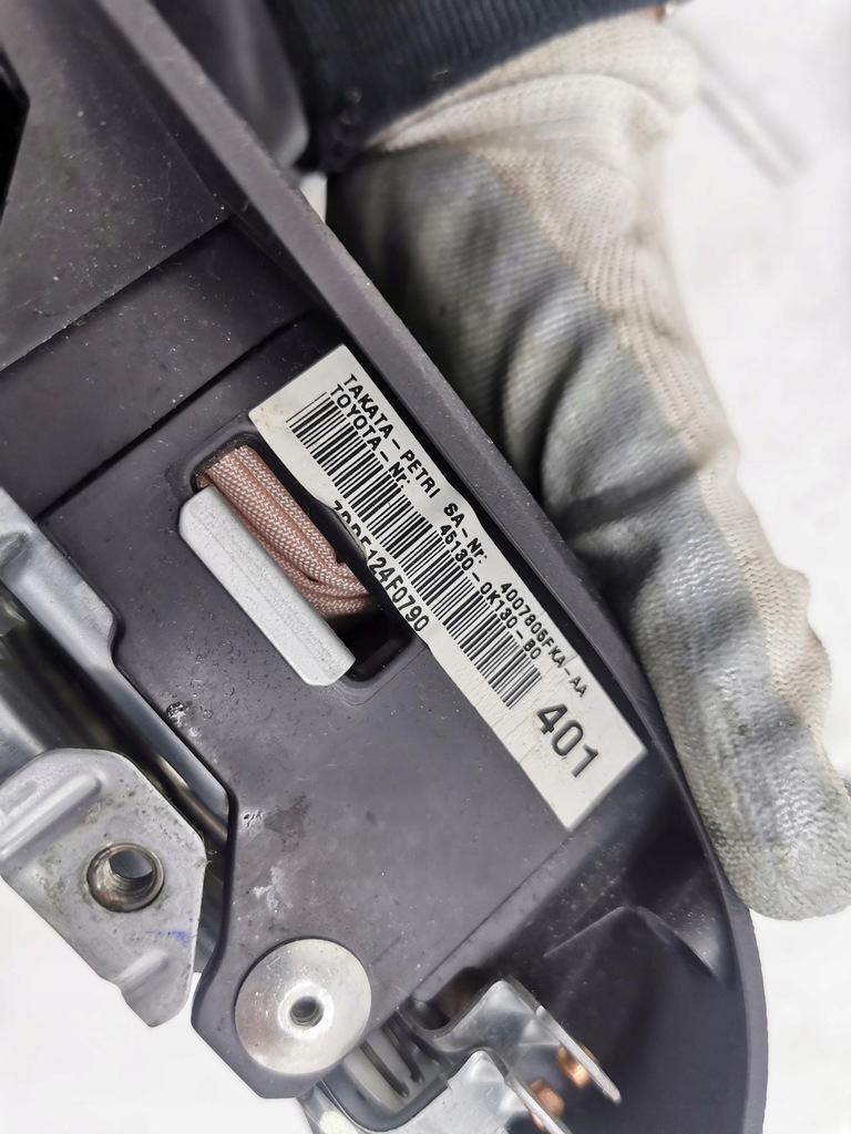 фото №12, Подушка безпеки водія toyota hilux vii lift 45130-0k130