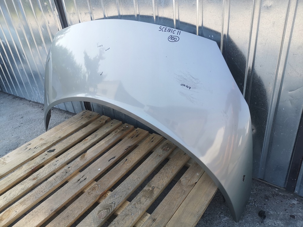 фото №8, Капот крышка двигателя renault scenic ii 2 lift