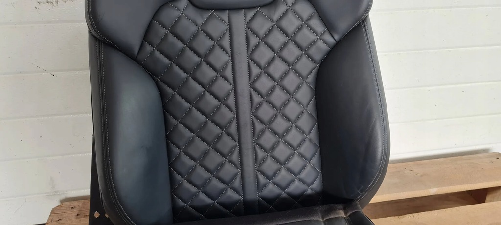 фото №8, Sq5 q5 80a обшивка шкіра сидіння водія оббивка ліва лівий