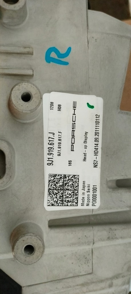 фото №6, Head up porsche taycan 9j1