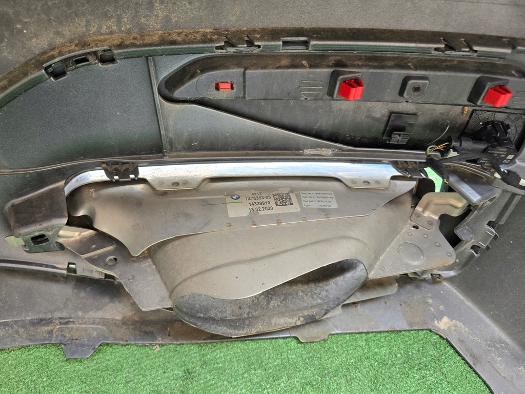 фото №14, Бампер задняя крышка багажника задняя лампы задние bmw 7 g11 g12 m набор x1d lci