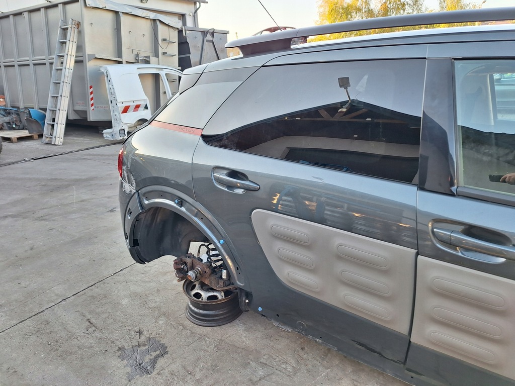 фото №10, Citroen c4 cactus kaktus 14-17 скло + двері задня праве ktpd