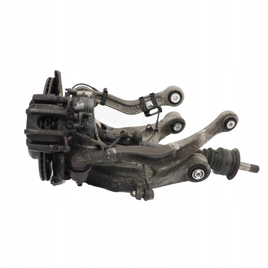 фото №10, Bmw f10 520d n47n поворотный кулак рычаг колеса левый задняя