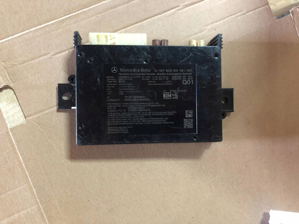 Mercedes w167 модуль блок керування 1679009318 в Україні